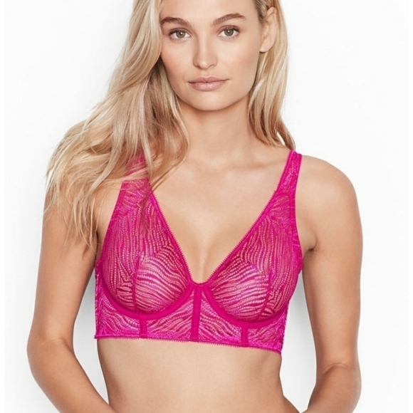 NWT Body by Victoria's Secret zebra print plunge bra. - Picture 1 of 9